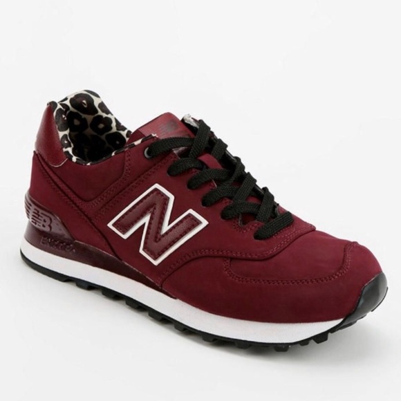 new balance sneakers maroon